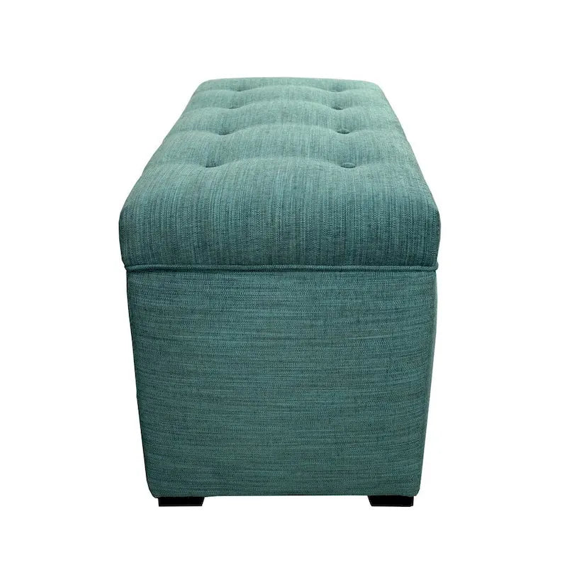 Angela 8 Button Tufted Lucky Storage Trunk - Bench