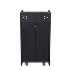 Locking Beauty Salon Storage Cabinet
