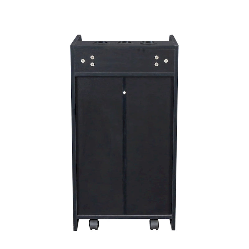 Locking Beauty Salon Storage Cabinet