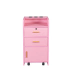 Locking Beauty Salon Storage Cabinet