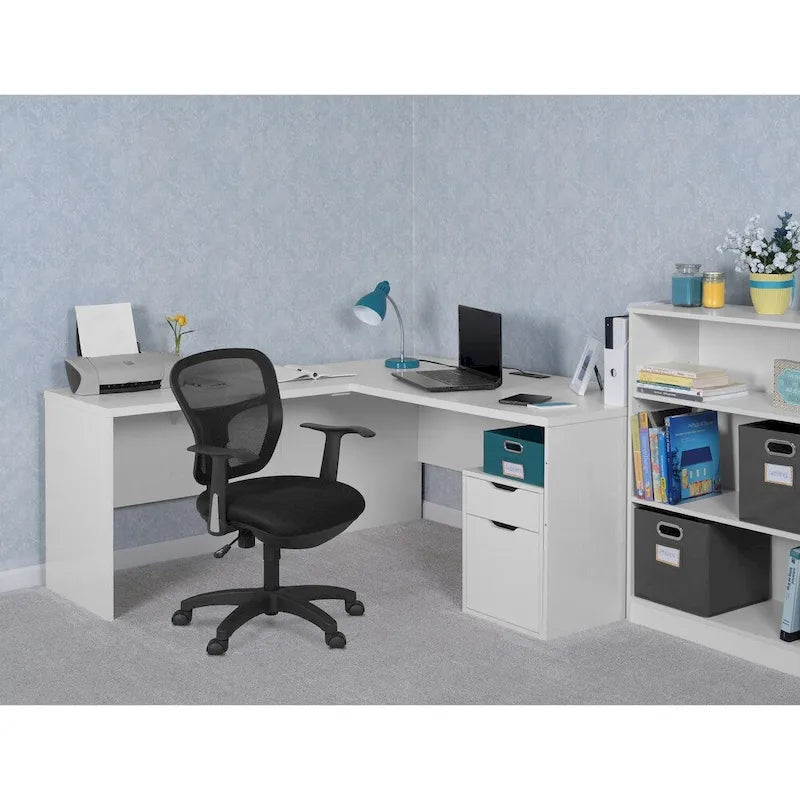 Porch & Den Gold Brook Freestanding Box File Pedestal with no Tools Assembly