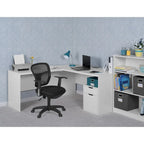 Porch & Den Gold Brook Freestanding Box File Pedestal with no Tools Assembly