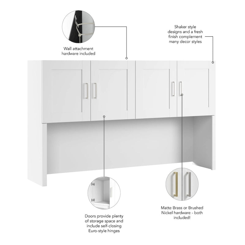 Hampton Heights 72W Hutch by Bush Business Furniture