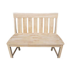 Ava Tall Bench - 24 Seat Height