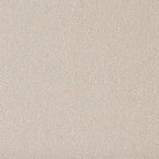 Camille Cream Fabric Seat w/ Dark Metal Frame Bench - 55.5W x 16D x 17H
