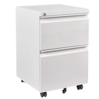 2 Drawer Mobile File Cabinet Under Desk Storage Drawers File Cabinets