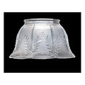 Meyda Tiffany Crystal Glass Shade with Wheat Design - Natural