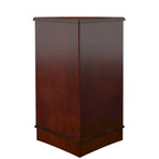 HomeRoots 23 Dark Brown Standard Accent Cabinet - 22.75