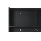 2-Peice Storage Set with Shoe Storage Cabinet and Wall-Mounted Storage Cabinet