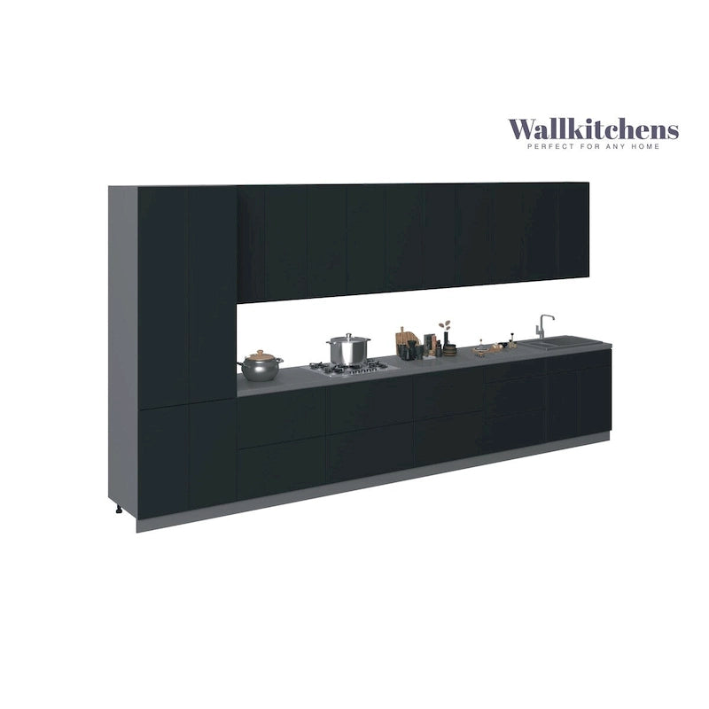 Kitchen Celestial Collection Black Color Base Size 15Ft Wide - 182x24