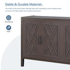 4 Door Wooden Twill Sideboard