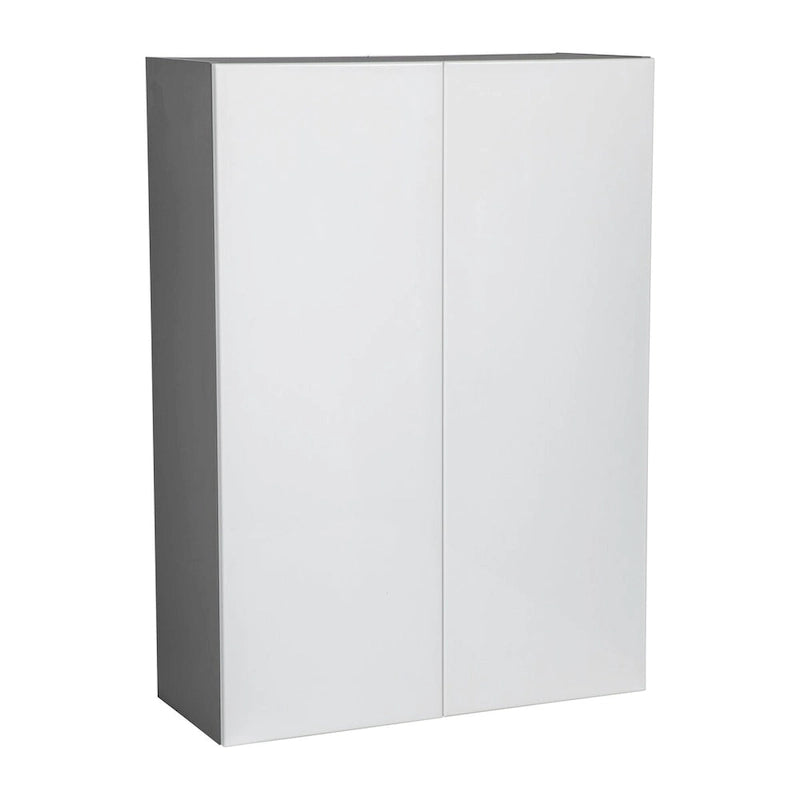24 x 42 Wall Cabinet-Double Door-Grey - 24 x 42 x 12