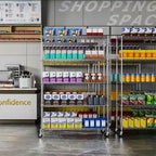 5 Tier 6000lbs Heavy Duty Adjustable Storage Rack Metal Shelf