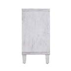 Accent Cabinet 4 Door Wooden Cabinet Sideboard Buffet Server Cabinet - N/A