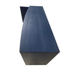 Functional 2-Door 3-Drawer Cabinet with Carved Effect