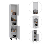 FM Furniture Nashville 2 Piece Kitchen Set, Brooklyn Kitchen Island and Sheffield Pantry Cabinet