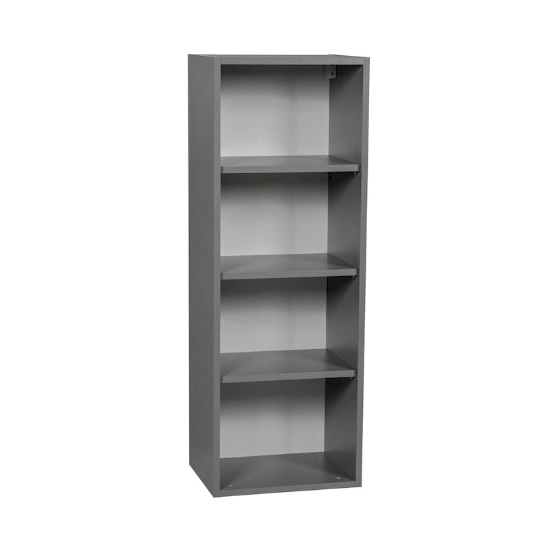 12 x 42 Wall Cabinet-Single Door-Grey - 12 x 42 x 12