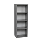 12 x 42 Wall Cabinet-Single Door-Grey - 12 x 42 x 12