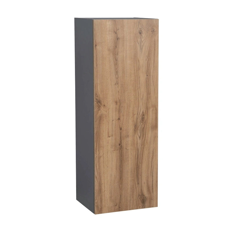 12 x 42 Wall Cabinet-Single Door-Grey - 12 x 42 x 12