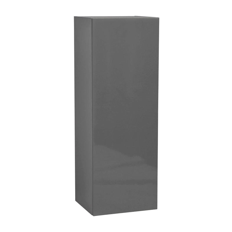 12 x 42 Wall Cabinet-Single Door-Grey - 12 x 42 x 12