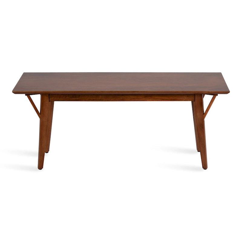 Kate and Laurel McCutcheon Wood Bench
