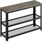 3-Tier Shoe Rack - 39.4D x 13.8W x 16.5H