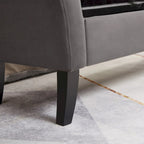 51.5 Bed Bench with Storage Velvet Space-Saving Sofas for Living Room, Apartment and Office