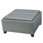 Modern Upholsteredoe Storage Bench Ottoman