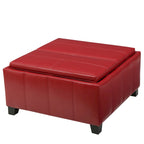 Modern Upholsteredoe Storage Bench Ottoman
