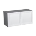 30 x 18 Wall Cabinet-Double Door-Grey - 30 x 18 x 12