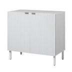 Merk White Cabinet 2 Door