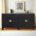 Unique Features of Ash Veneer Cabinet with Radiating Line Pattern Cabinet Doors, Suitable for Living Rooms, Corridors