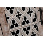 American Country Style Hollow Four-Door Antique Cabinet