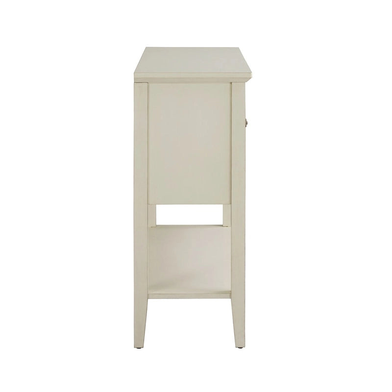 Trani White Finish 2-Door Console Table by iNSPIRE Q Classic