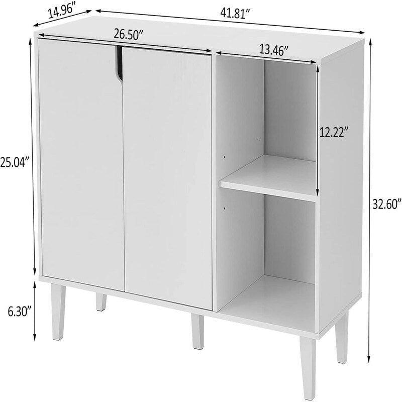 Buffet Cabinet - 15D x 41.8W x 32.5H