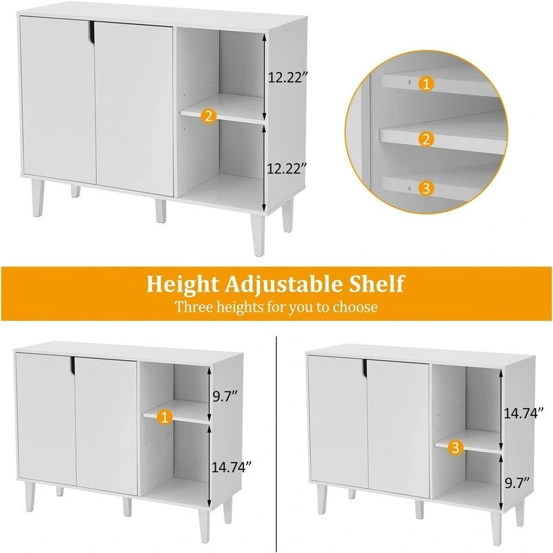 Buffet Cabinet - 15D x 41.8W x 32.5H