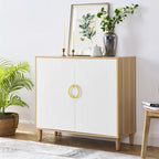 Comfortable Modern Storage Cabinet with Adjustable Shelves