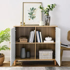 Comfortable Modern Storage Cabinet with Adjustable Shelves