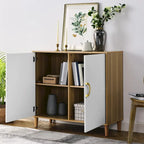 Comfortable Modern Storage Cabinet with Adjustable Shelves