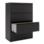 Hirsh 36W 4 Drawer Lateral File Cabinet for Home/Office with Premium Matte Texture Finish