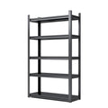78H 5 Tier Metal Shelves for Storage Garage Shelving 2000LBS Heavy Duty Storage Shelves Adjustable Garage Shelf