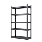 78H 5 Tier Metal Shelves for Storage Garage Shelving 2000LBS Heavy Duty Storage Shelves Adjustable Garage Shelf