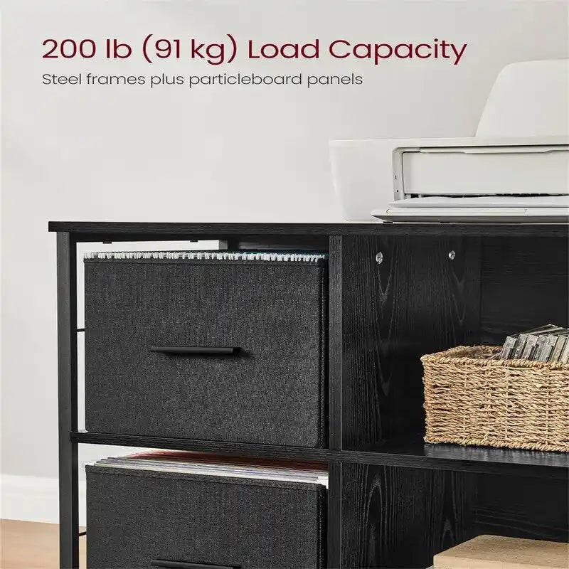 File Cabinet with 2 Drawers