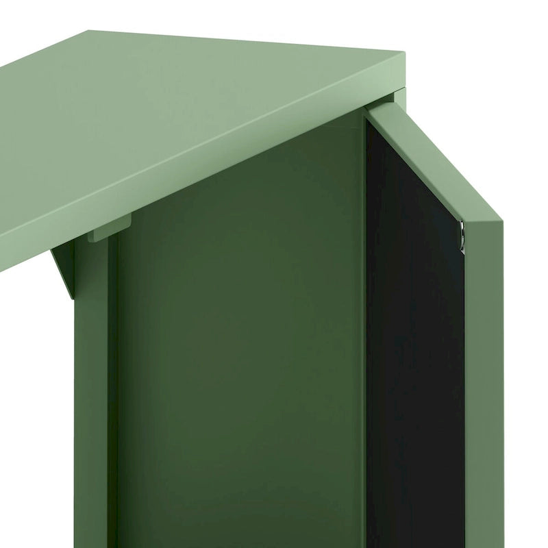 Two Door Wall Cabinet with Mirror