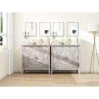 2 Door Cabinet, American Furniture, Suitable for Bedroom, Living Room, Study