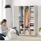 Portable Wardrobe Closets Bedroom ,Storage Organizer, Clothes Dresser, Closet Storage Organizer