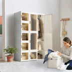 Portable Wardrobe Closets Bedroom ,Storage Organizer, Clothes Dresser, Closet Storage Organizer