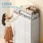 Portable Wardrobe Closets Bedroom ,Storage Organizer, Clothes Dresser, Closet Storage Organizer