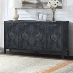 MM Antique Four Door Cabinet