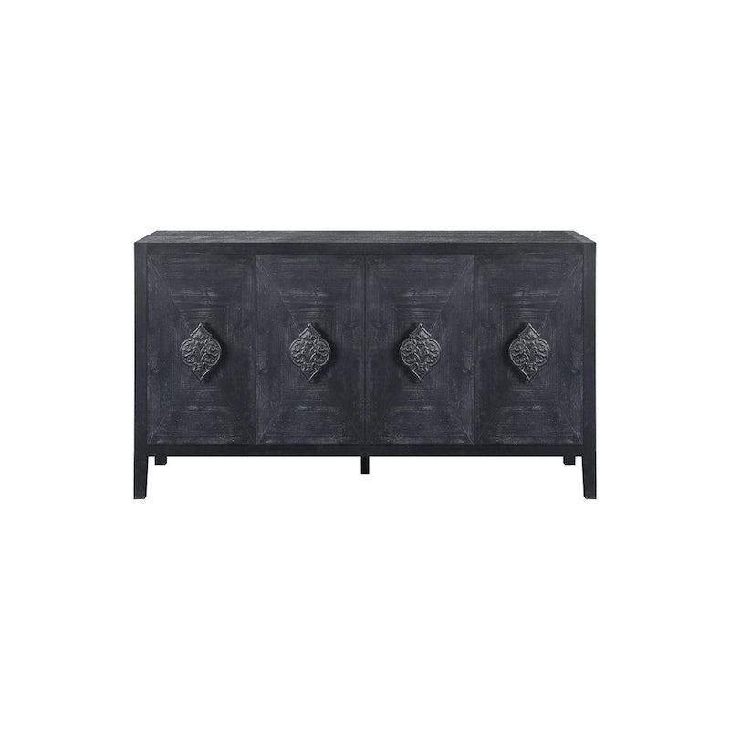 MM Antique Four Door Cabinet